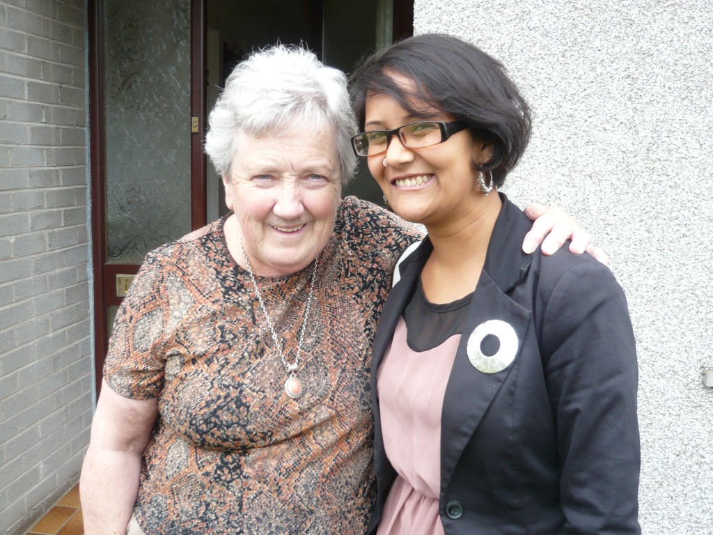 Shreya and Irene Thompson